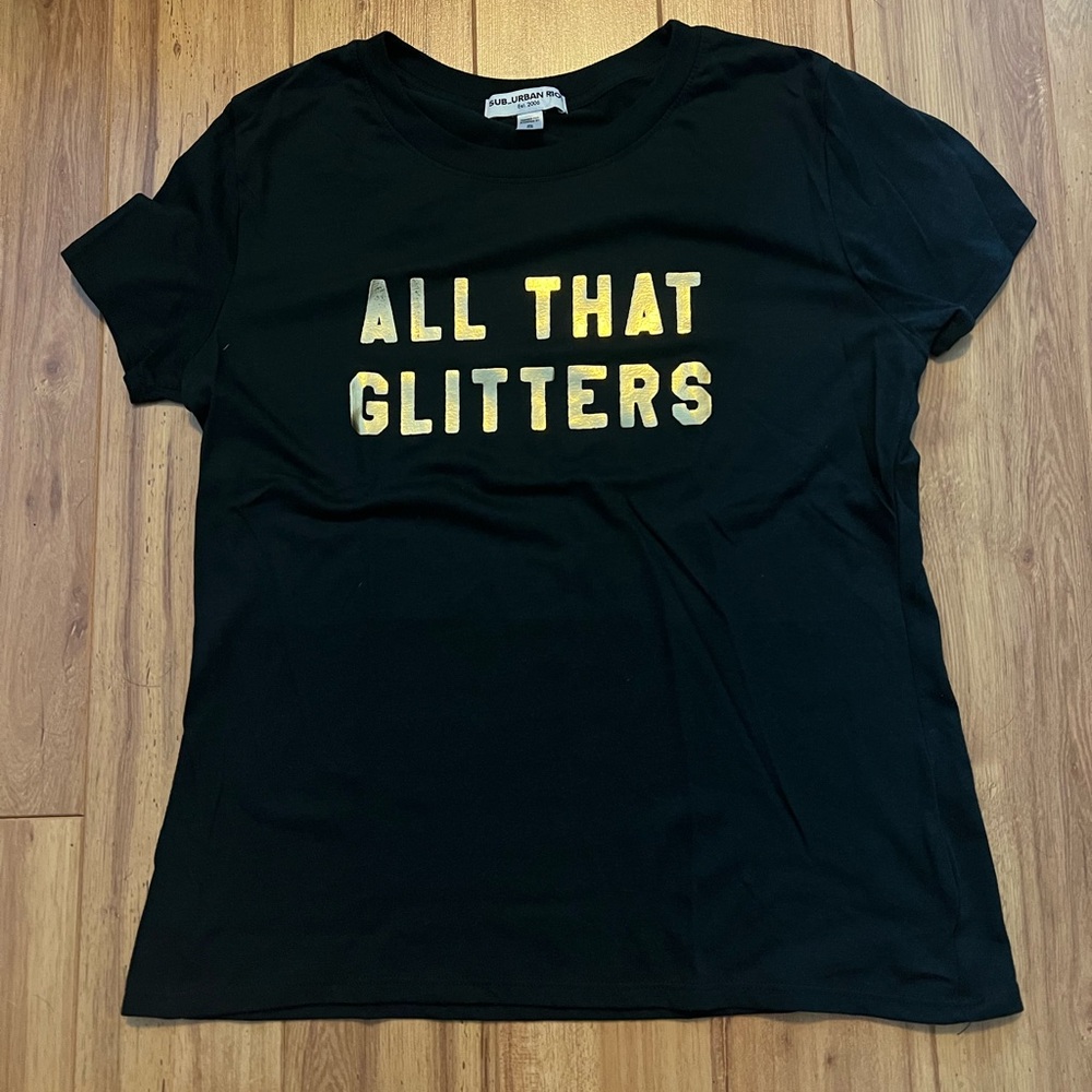 Sub_Urban Riot Metallic Graphic Tee